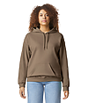 Adult Midweight Fleece Hoodie BROWN SAVANA