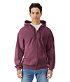 Softstyle Fleece Full Zip MAROON